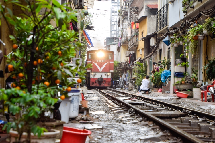 Hanoi’s Train Street – Hard to find but definitely worth it!