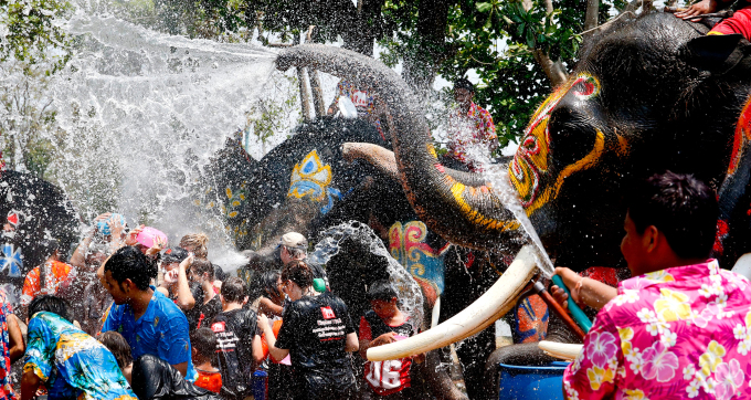 Celebrate Thai New Year with the Songkran Water Festival