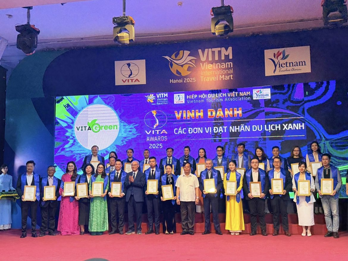 Lux Travel DMC Becomes Vietnam’s First Luxury Tour Operator to Win the VITA Green Award at VITM 2025